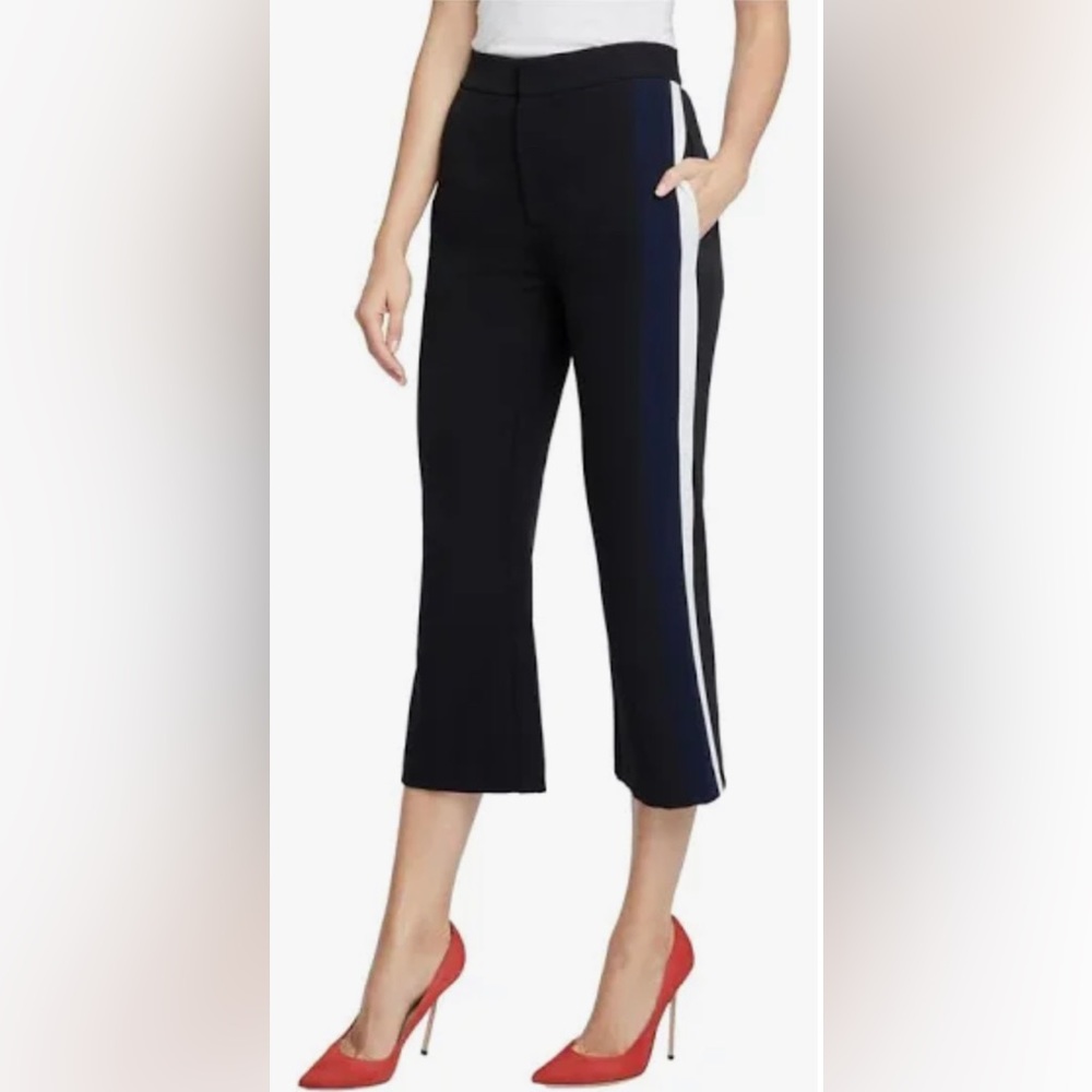 RACHEL ROY size 1X black & white Cropped pants